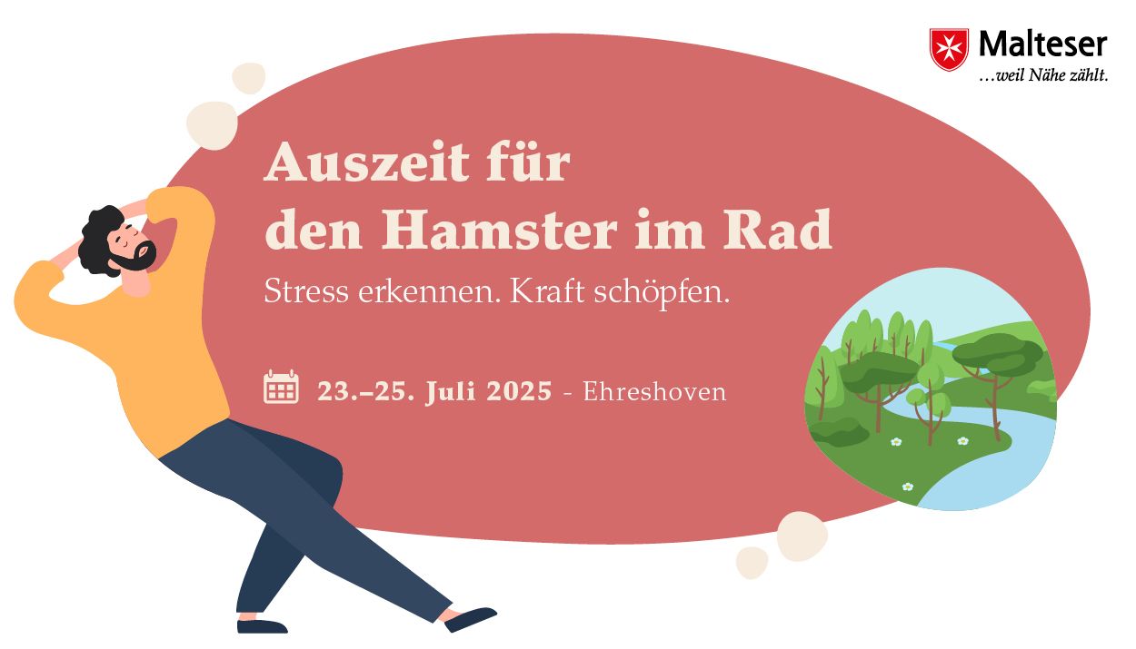 Auszeit Hamster im Rad in Ehreshoven vom 23.07 - 25.07.2025