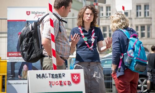 Katholikentag 2016 - Stand der Malteser Jugend