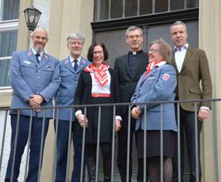 Die Diözesanleitung der Malteser Diözese Hildesheim auf einem Gruppenfoto