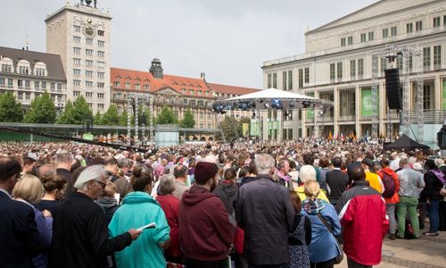 Katholikentag 2016 - Eucharistiefeier an Fronleichnam