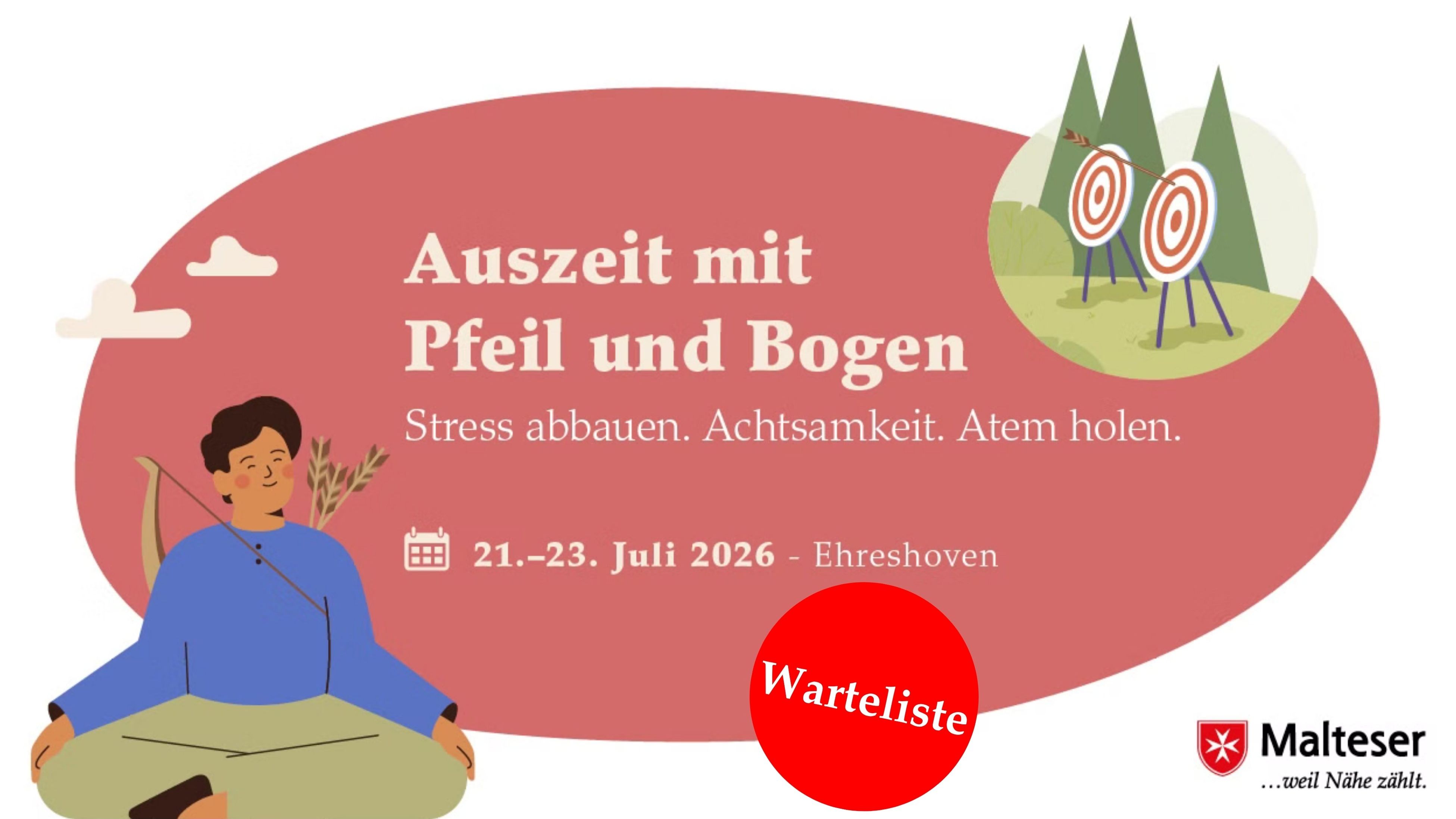 Auszeit mit Pfeil und Bogen im Juli 2026