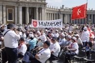 Papstaudienz auf dem Petersplatz