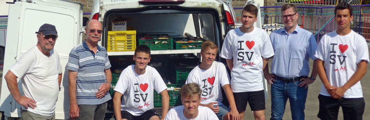 Gruppe des Projekts Don Bosco Straßenkinder