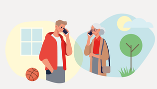 Plaudernetz- telefonisch in Kontakt kommen