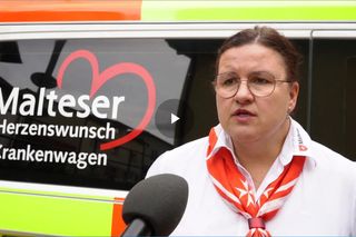 Sabine Grundmüller im Interview vor dem HKTW