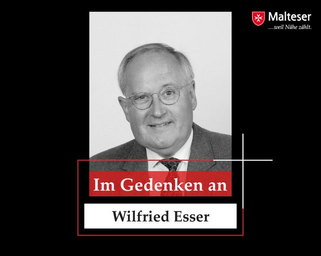 Die Malteser im Erzbistum Köln trauern um Wilfried Esser.