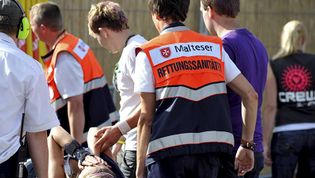 Einsatz von Malteser Rettungssanitätern beim Festival