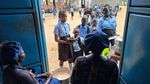 Essensausgabe im Südsudan