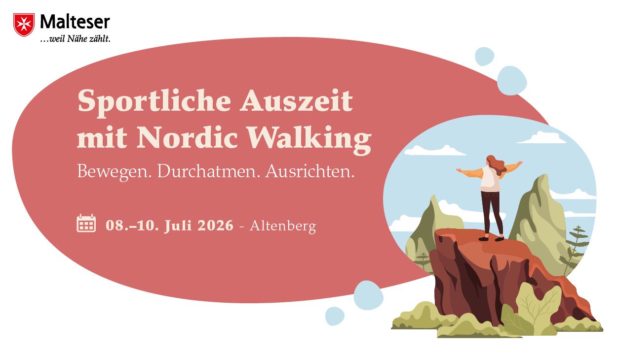 Sportliche Auszeit mit Nordic Walking im Juli in Altenberg