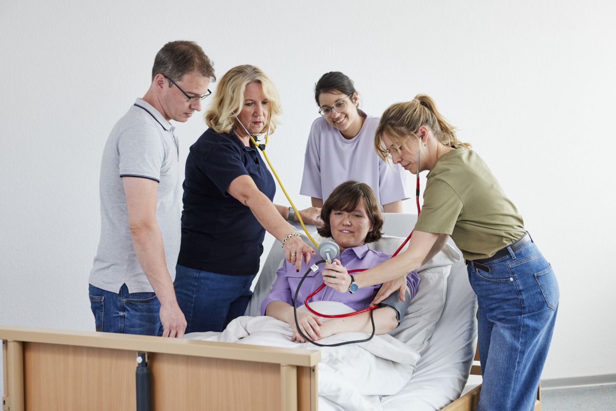 Sozialpflegerische Ausbildung am Patientenbett