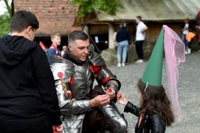 Impressionen des Festes auf Burg Brandenstein.