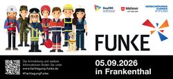 Grafik zur Ankündigung der Funke Veranstaltung