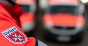 Malteser helfen ukrainienschen Patienten in Deutschland. Foto: Seeger