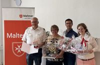 Petra Ruppert wurde in großer Runde in ihren Ruhestand verabschiedet. Foto: Malteser