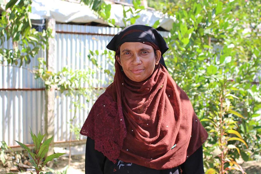 Community health worker Fatema