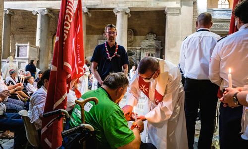 Romwallfahrt 2022 - 4. Tag: Messe in der Kirche St. Lorenzo vor den Mauern