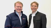 Zwei Männer blicken in die Kamera: Kreisbeauftragter Carl Philipp von Weitzel-Mudersbach und Kreisgeschäftsführer Gerald Helminger 