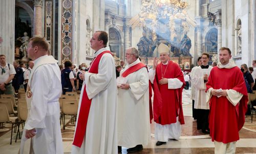 Romwallfahrt 2022 - 3. Tag: Messe im Petersdom