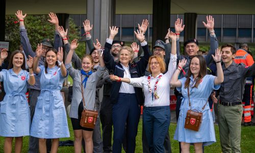 70 Jahre Malteser - Challenge in der Kölner Innenstadt