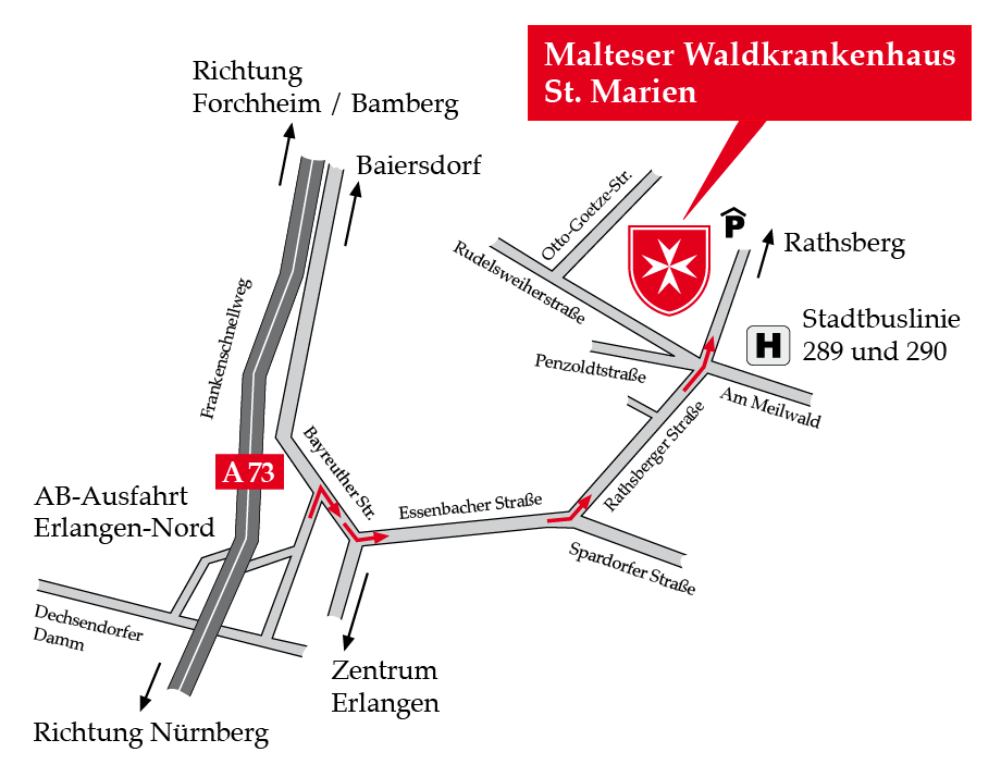 anfahrt-waldkrankenhaus-erlangen