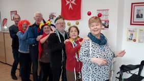 Faschingsfeier im Café Malta in Freising