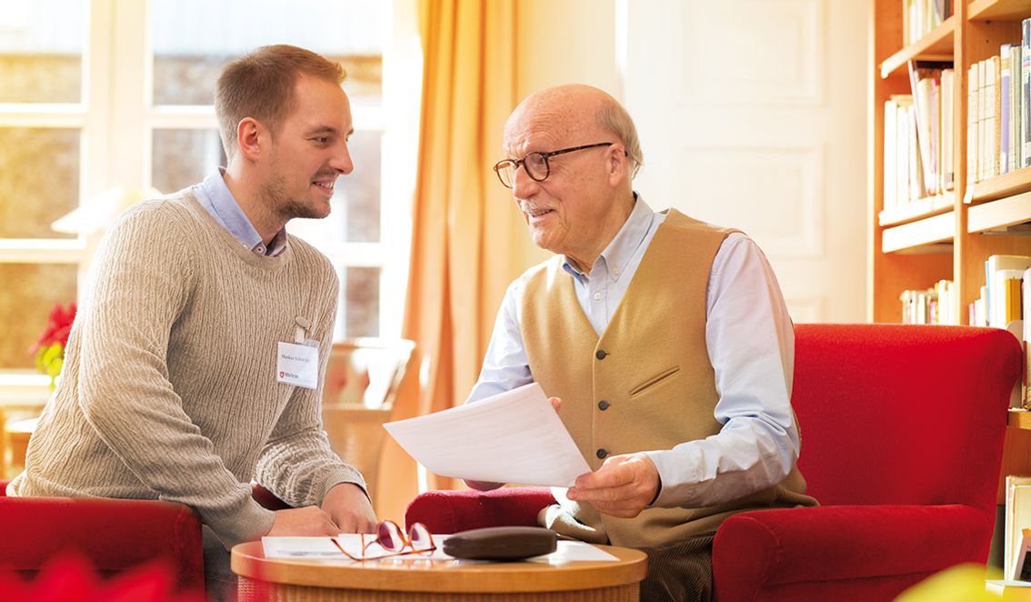 Informationsgespräch zur Patientenverfügung am Malteser Krankenhaus St. Franziskus-Hospital in Flensburg