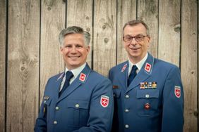 Der Diözesanleiter Prof. Dr. Christopher Wolf (links) und der stellvertretende Diözesanleiter Matthias Geist rechts.