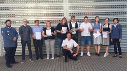 Neun neue "Helfer mit Grundwissen" im Ehrenamt der Malteser Rosenheim