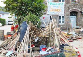Foto: Silvia Bergmann - Wie sich Bürgerinnen und Bürger auf Notsituationen vorbereiten können, darüber informieren die Malteser in Bad Homburg am 11.09.2025.
