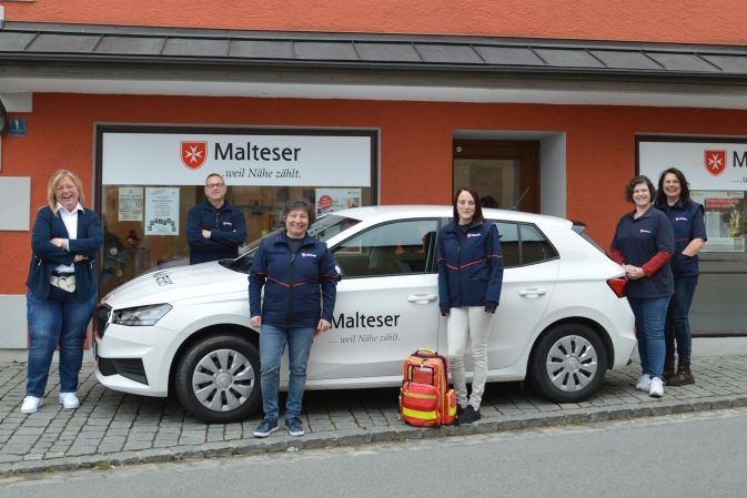 Das Team der Malteser in Aidenbach