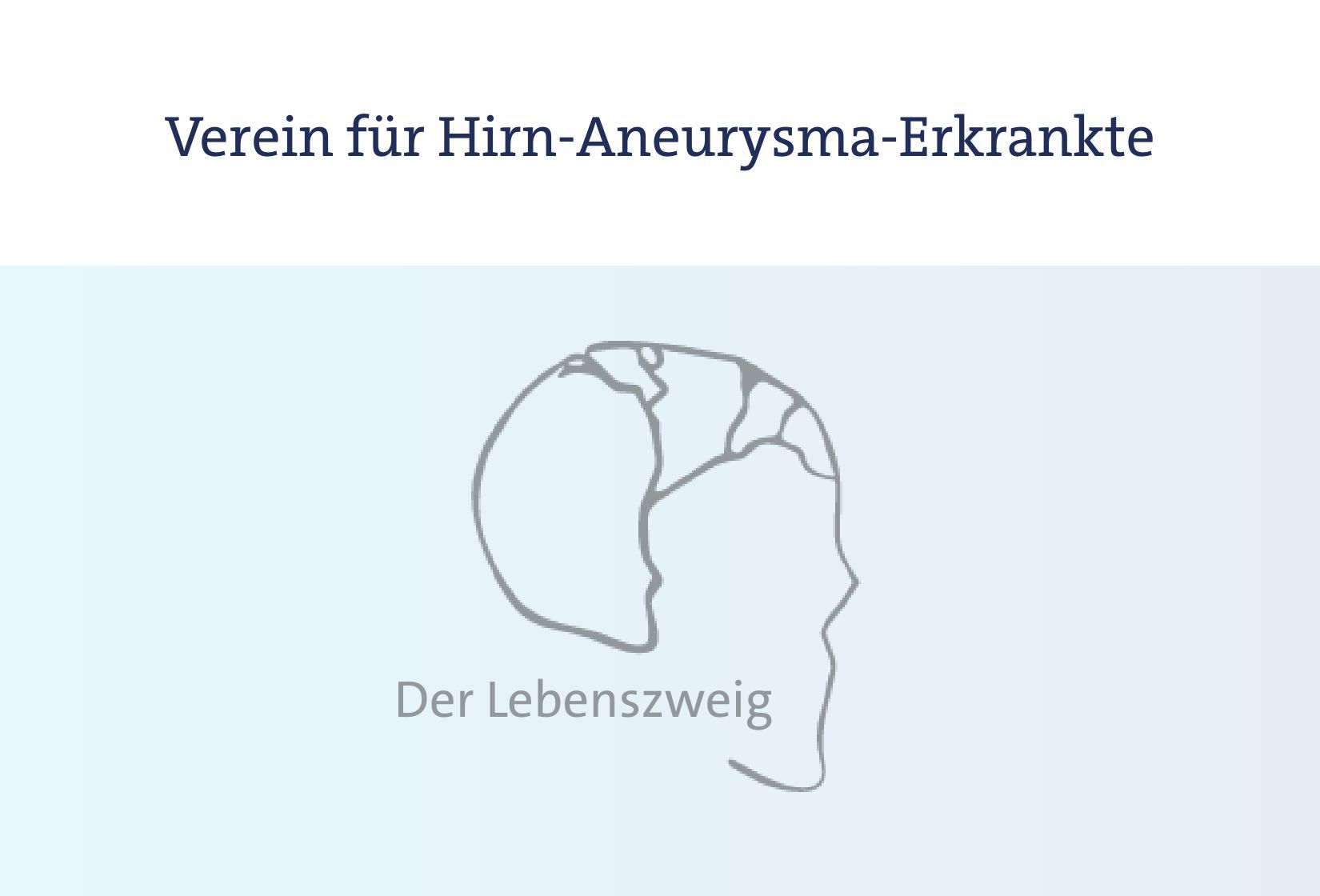 Logo: Verein für Hirn-Aneurysma-Erkrankte - Der Lebenszweig - eV