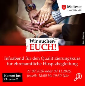 Wir suchen Euch! Infoabend 2026