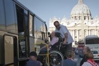 Papstaudienz auf dem Petersplatz