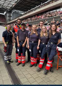 Unterstützung beim Tote Hosen Konzert