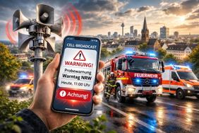 Darstellung der Warnung in einer KI Grafik