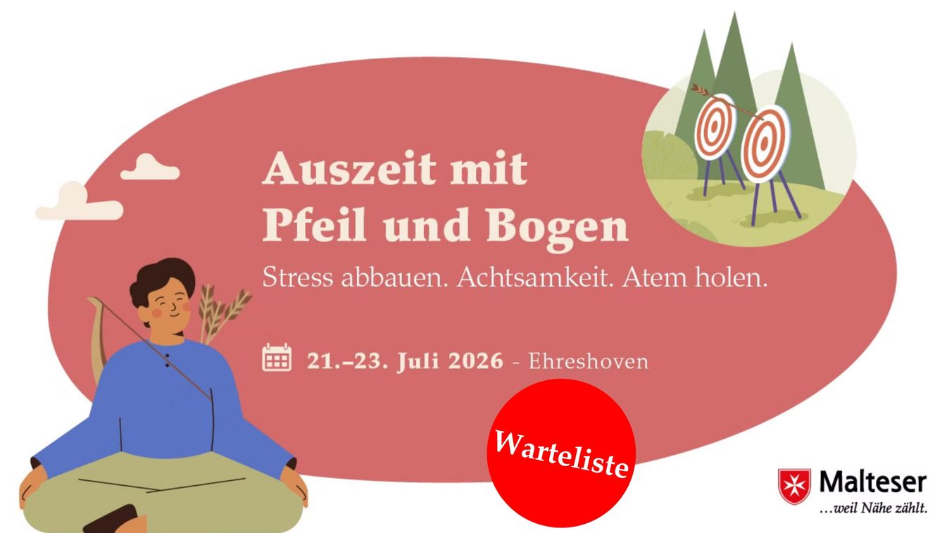 Auszeit mit Pfeil und Bogen im Juli 2026