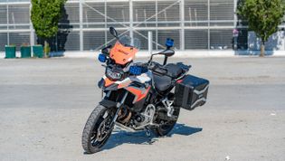 Motorrad der Einsatzdienste Passau