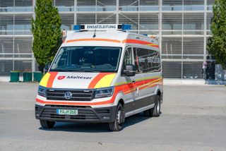 Einsatzfahrzeug der UGSanEL Passau
