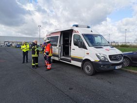 Einsatzleitwagen des MHD Drensteinfurt für die Transportorganisation