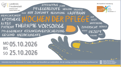 Wochen der Pflege im Landkreis Freudenstadt Flyer 1.Seite