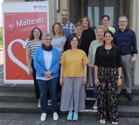 Gruppenfoto der Trauerbegleitenden