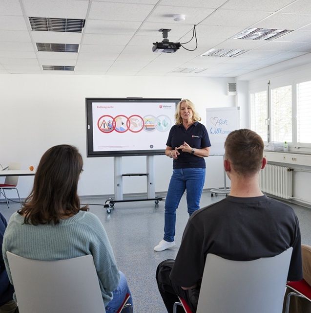 Erste-Hilfe-Ausbildung - Kurssituation