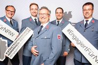 Diese Malteser waren nach Düsseldorf eingeladen