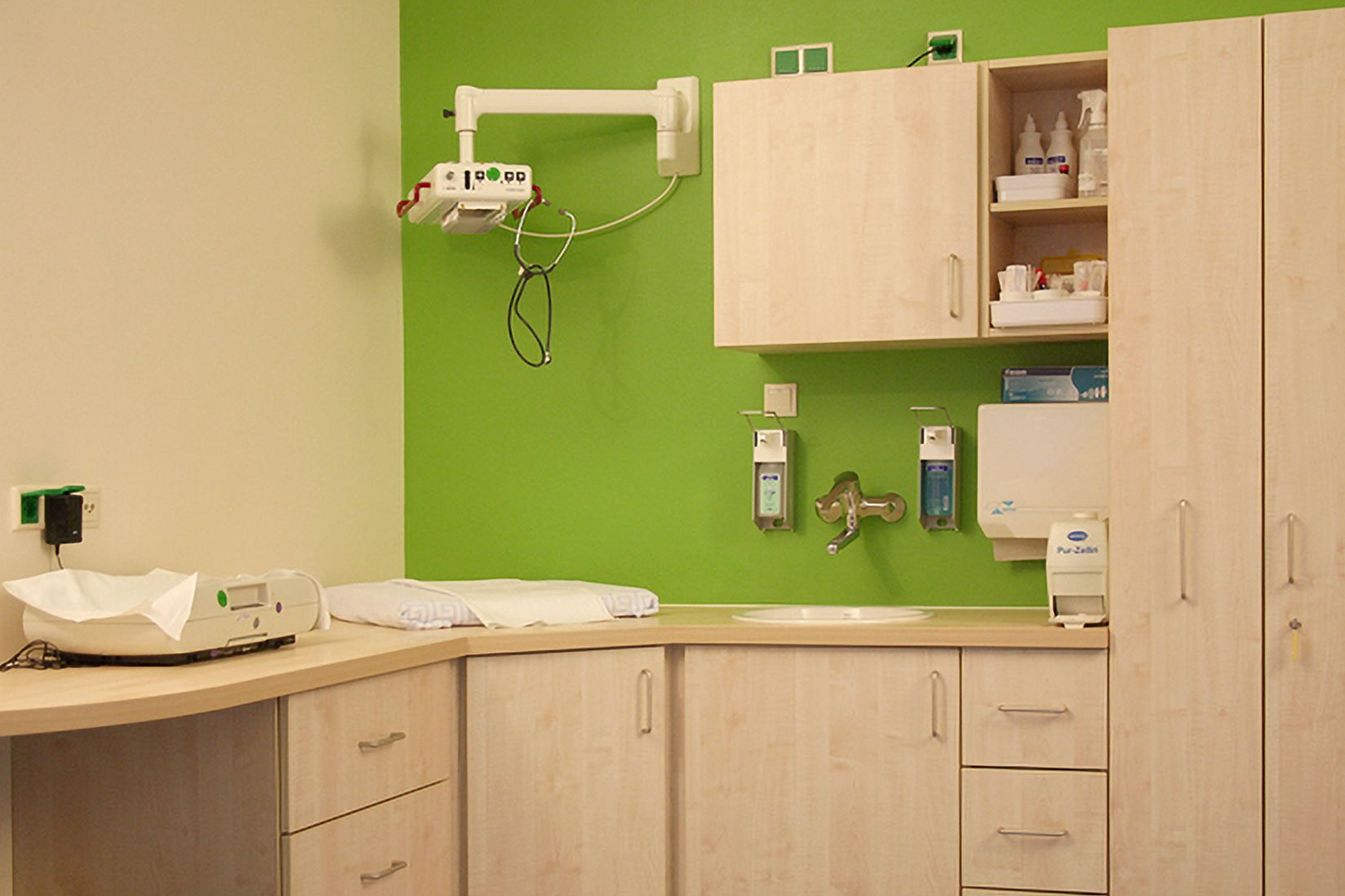 Theke Patientenzimmer