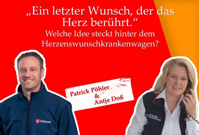 Podcast: Die Idee hinter dem Herzenswunsch-Krankenwagen