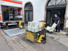 Ein Foto eines Bautrockners