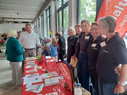 Die Koordinatorinnen der vorgestellten Dienste v.l.: Dagmar Laszczuk, Uta Vogels, Tabea Keim, Sandra Winterling und Monika Schwertner Foto: Malteser