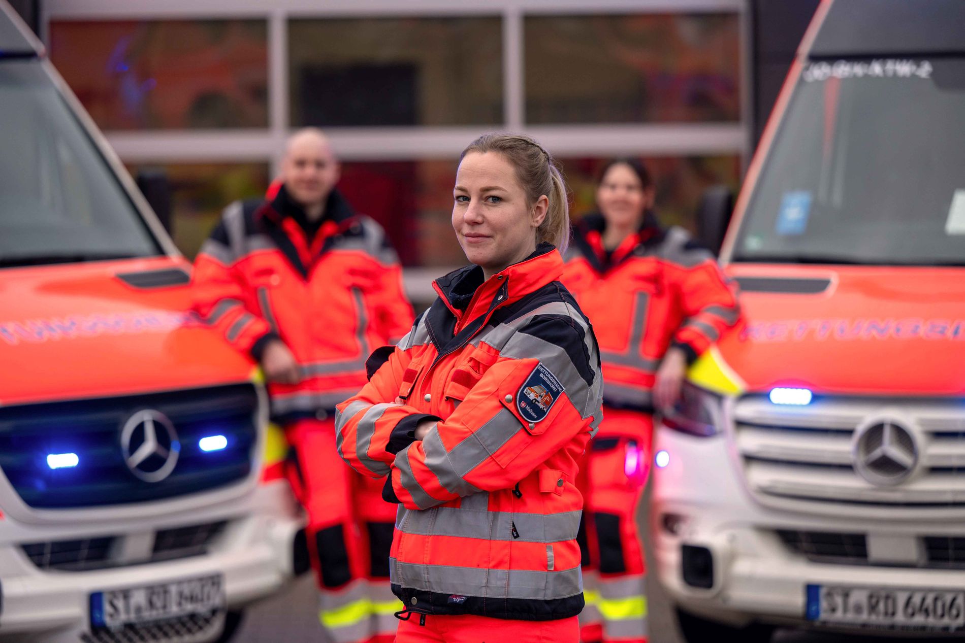Rettungsdienst Notfallsanitäter Rettungssanitäter Malteser