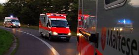 Rettungswagen fahren auch über die Grenze