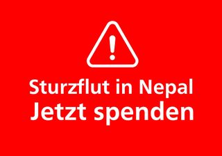 Sturzflut in Nepal: Spenden Sie jetzt!